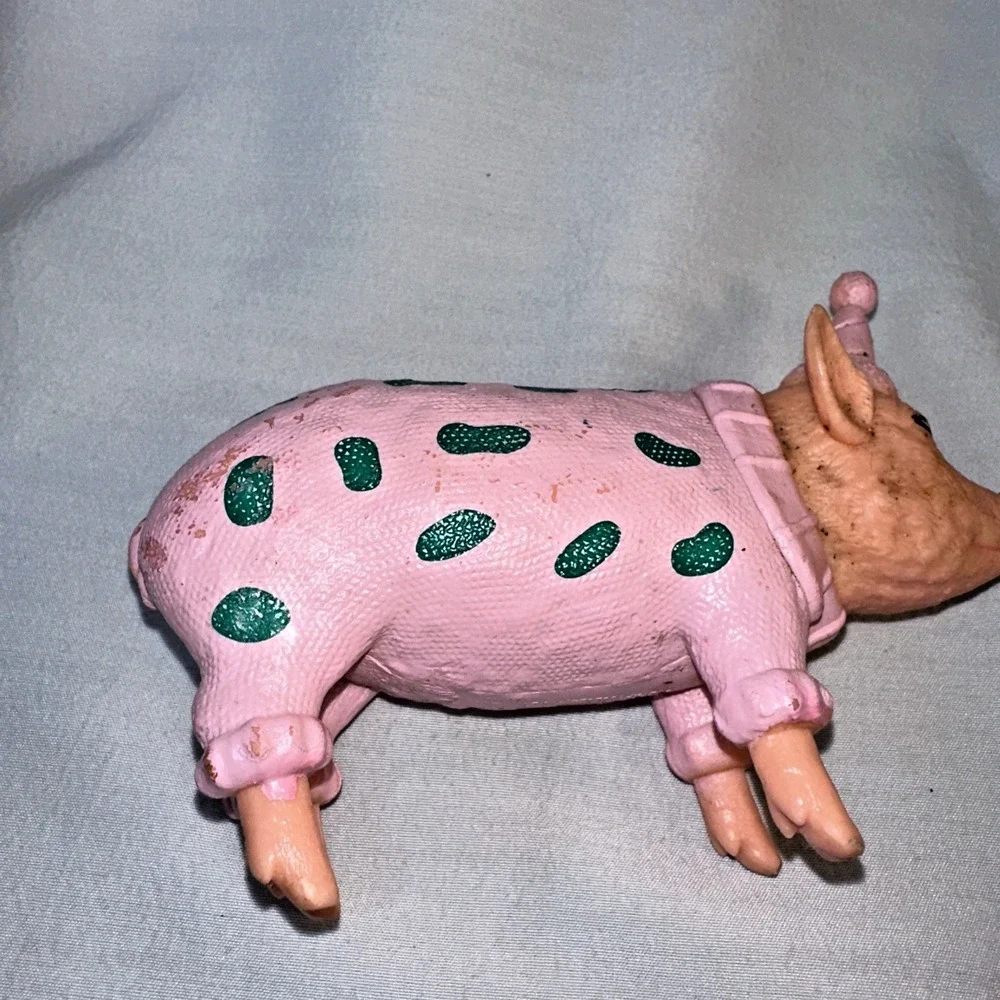 Ankyo Party Pig Farm Animal Cake Topper Toy 5